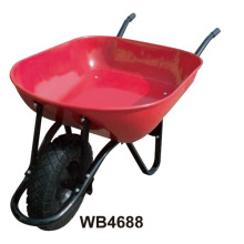 Powder Coated Wheelbarrow Wb4688 for Colombia Market